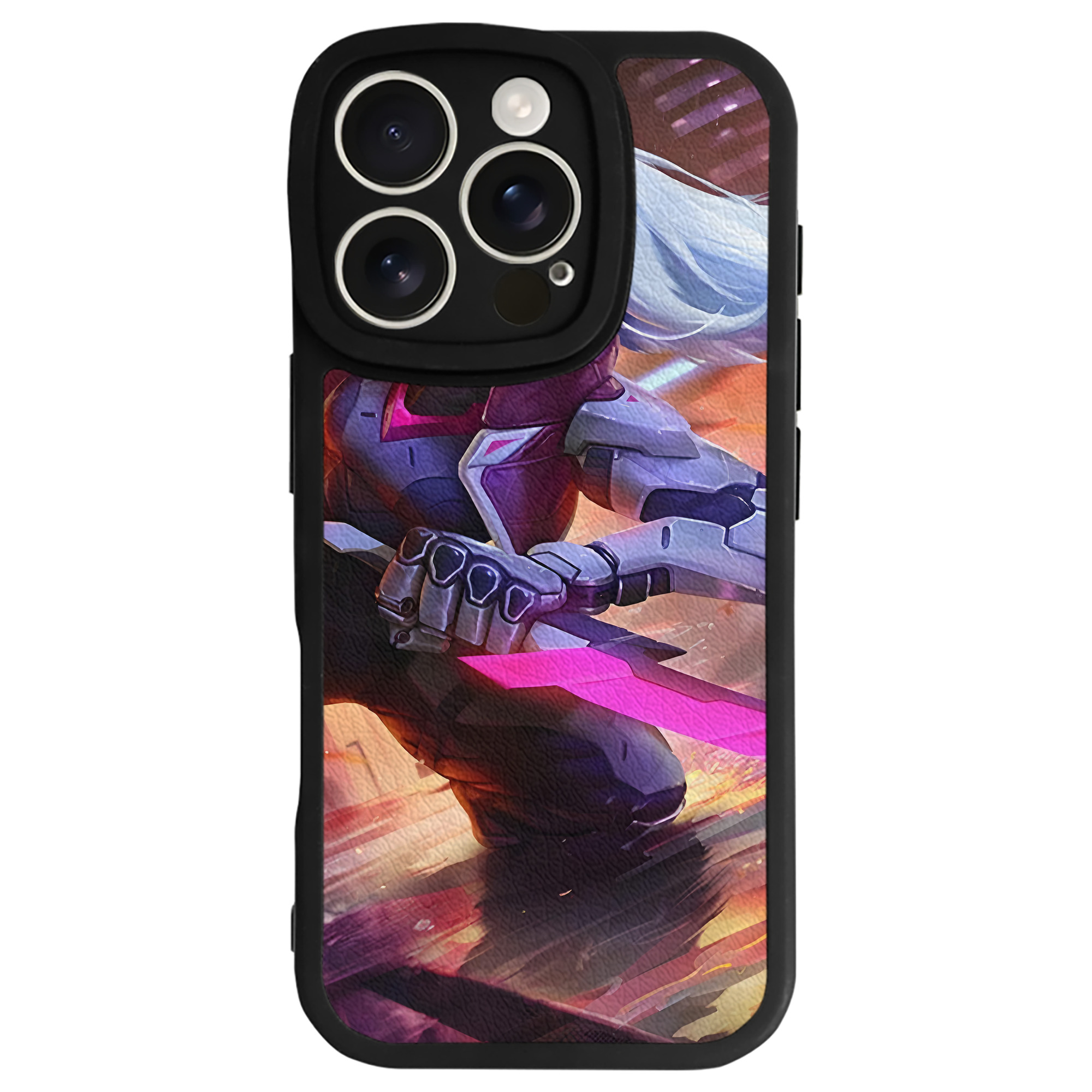 リーグ・オブ・レジェンド League of Legends LOL 【iPhone 16シリーズ対応】シリコンスマホケース（レザー調） 材質：シリコン